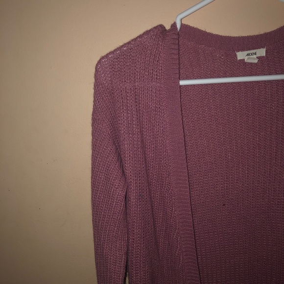 long pink cardigan - Picture 2 of 4